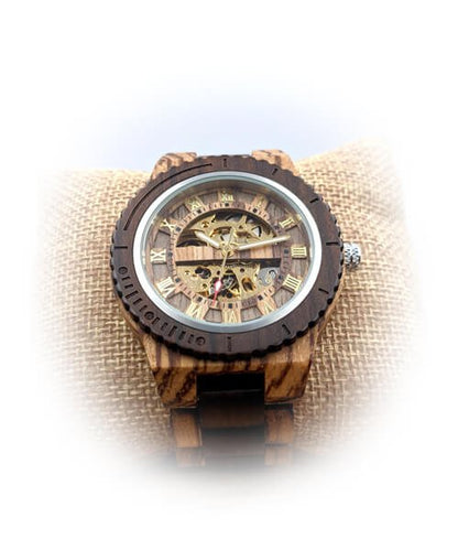 MONTRE EN BOIS AUTOMATIQUE BE Impérator - Bois Eden