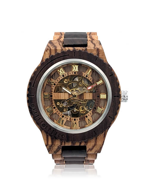 MONTRE EN BOIS AUTOMATIQUE BE Impérator - Bois Eden